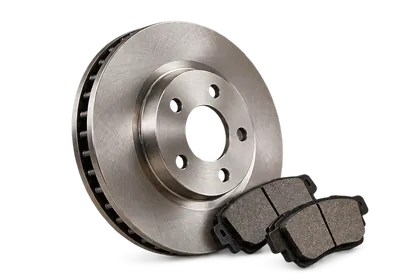 Generated brake disc and brake pads